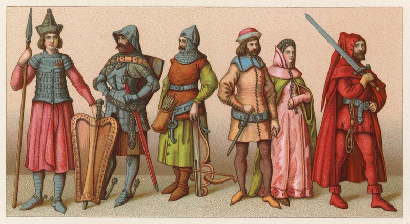 Traje da Polônia de French School