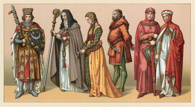 Traje da Polônia de French School