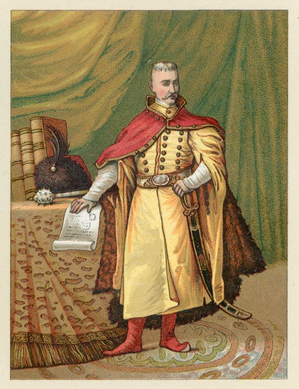 Traje da Polônia de French School