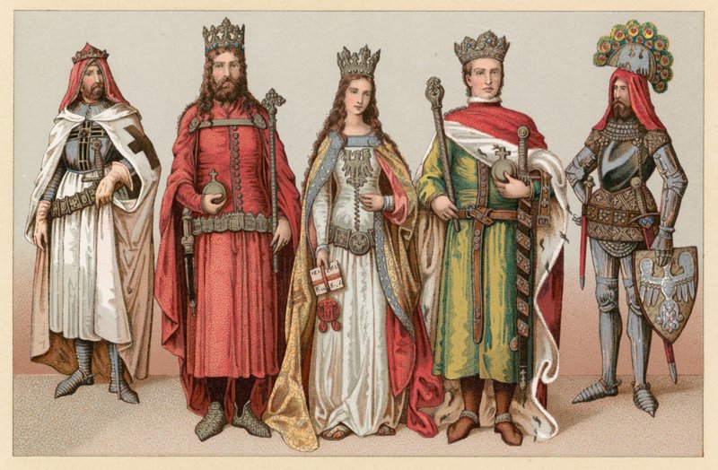Traje da Polônia de French School