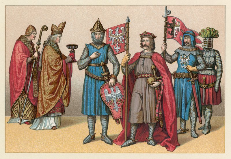 Traje da Polônia de French School