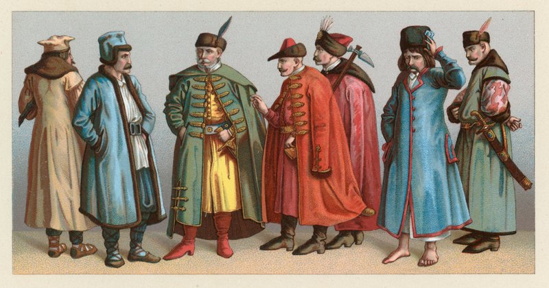 Traje da Polônia de French School