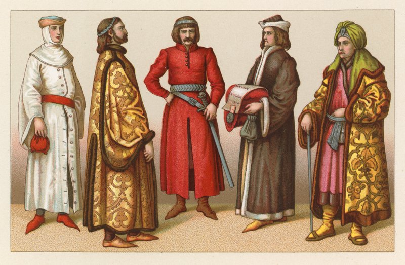 Traje da Polônia de French School