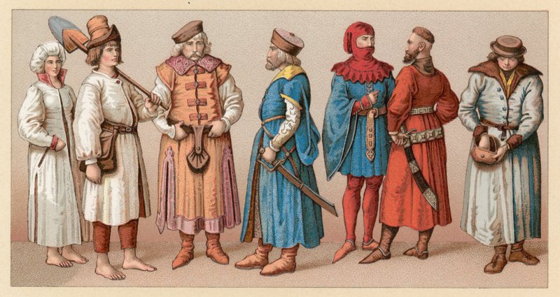 Traje da Polônia de French School