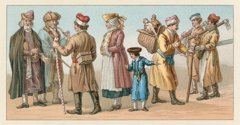 Traje da Polônia de French School