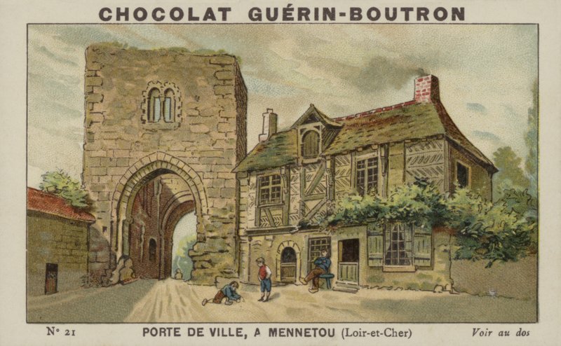Porte de Ville, em Mennetou, Loir-et-Cher de French School