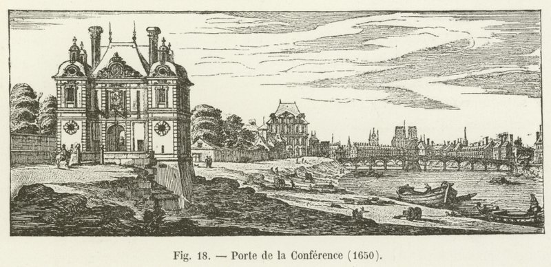 Porta da Conferência, 1650 de French School