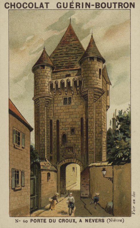 Porte du Croux, em Nevers, Nièvre de French School