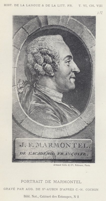 Retrato De Marmontel (litho) de French School