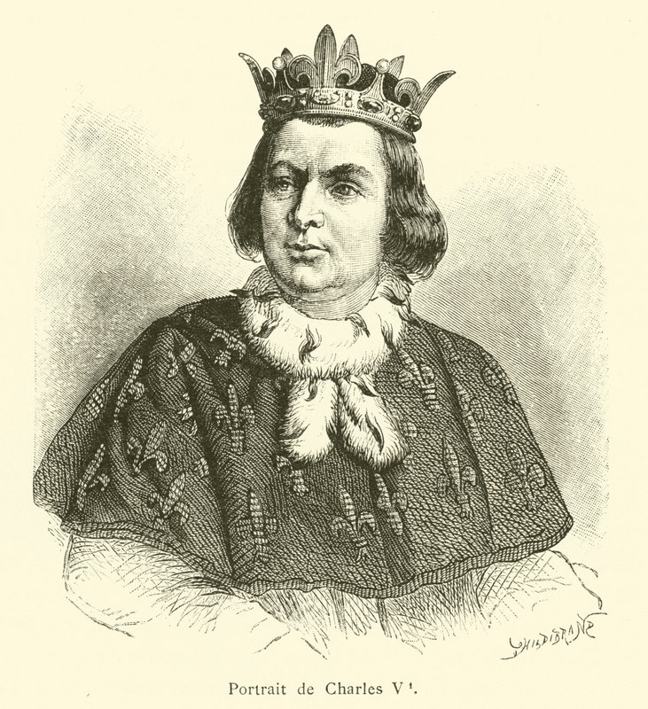 Retrato de Charles V (gravura) de French School