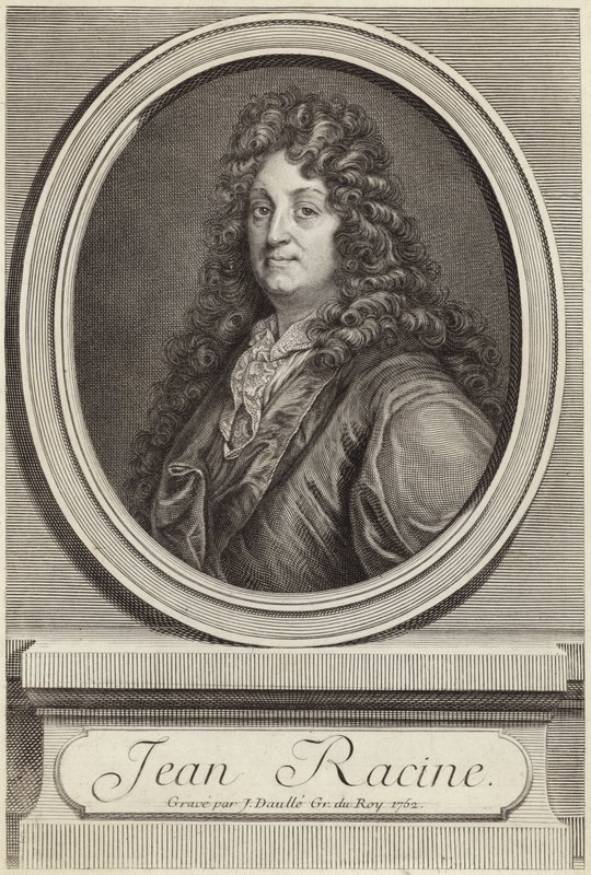 Retrato de Jean Racine de French School
