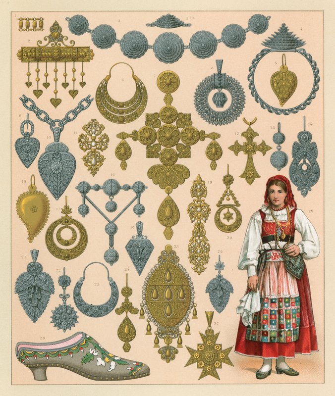Traje de Portugal de French School