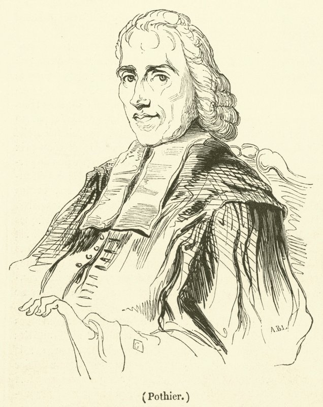 Pothier (gravura) de French School