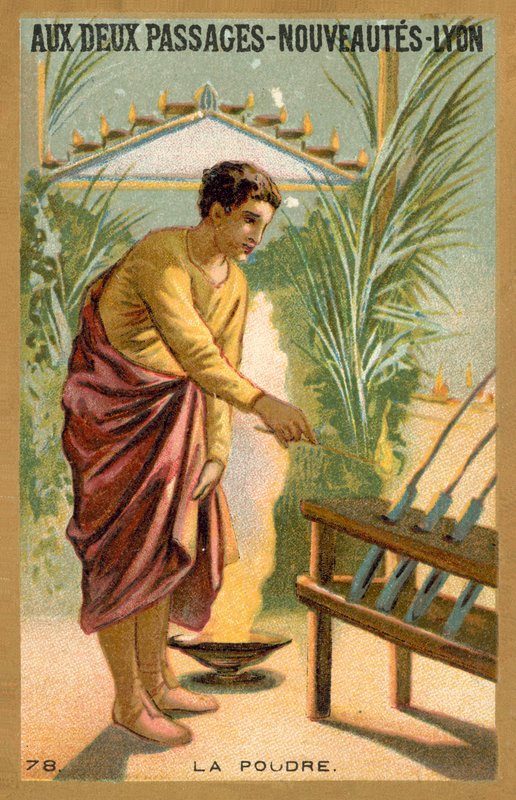Pó (chromolitho) de French School