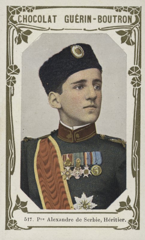 Príncipe Alexandre da Sérvia, Heritier (foto colorida) de French School