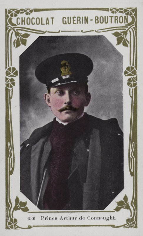 Príncipe Arthur de Connaught (foto colorida) de French School