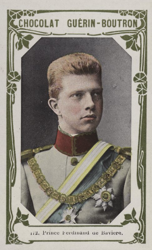 Príncipe Ferdinand de Baviere (foto colorida) de French School
