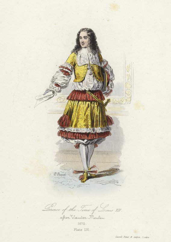 Príncipe da época de Luís XIV da França de French School