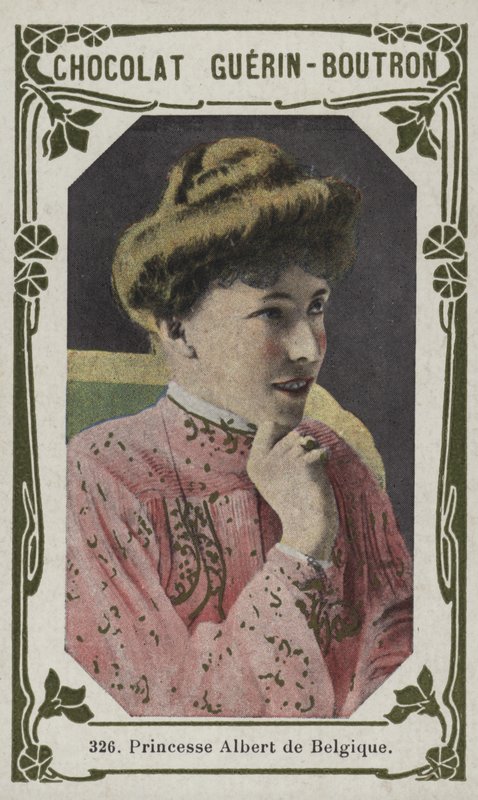 Princesa Albert da Bélgica (foto colorida) de French School