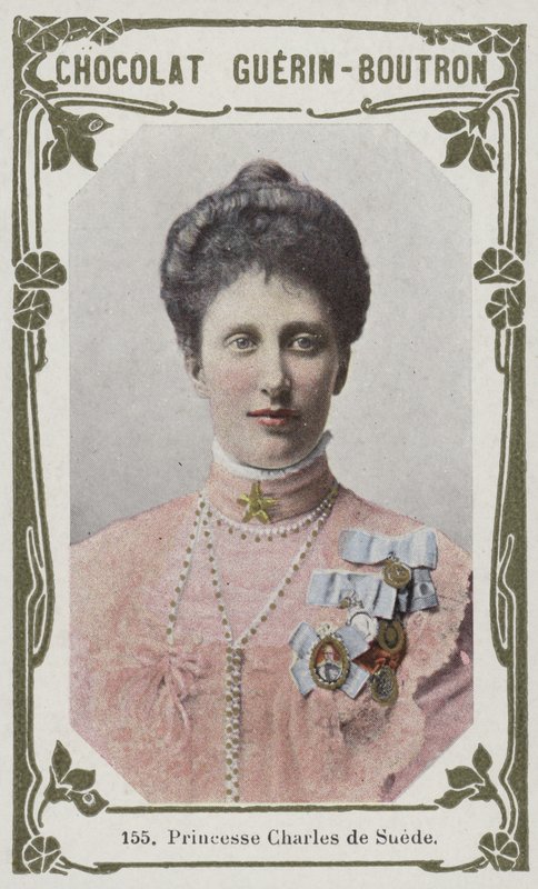 Princesa Carlos da Suécia (foto colorida) de French School