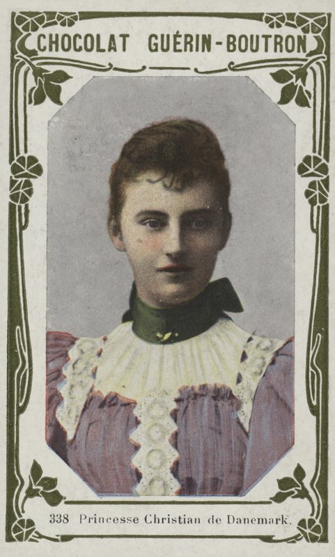 Princesa Cristã da Dinamarca (foto colorida) de French School