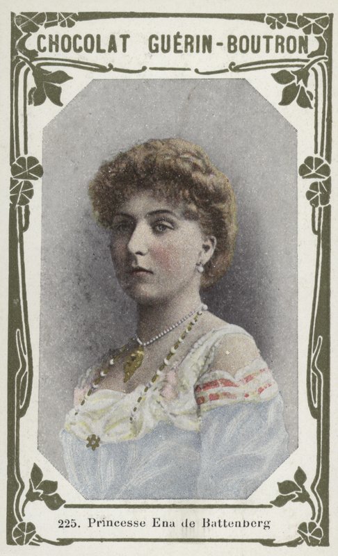 Princesa Ena de Battenberg (foto colorida) de French School