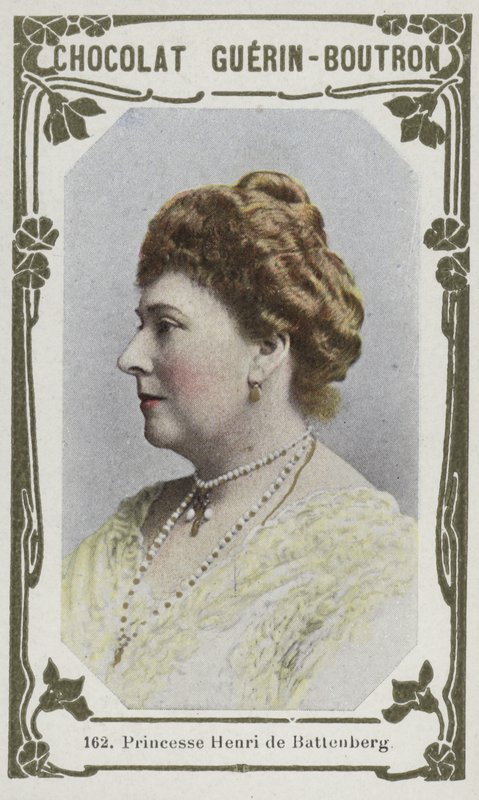 Princesa Henri de Battenberg (foto colorida) de French School