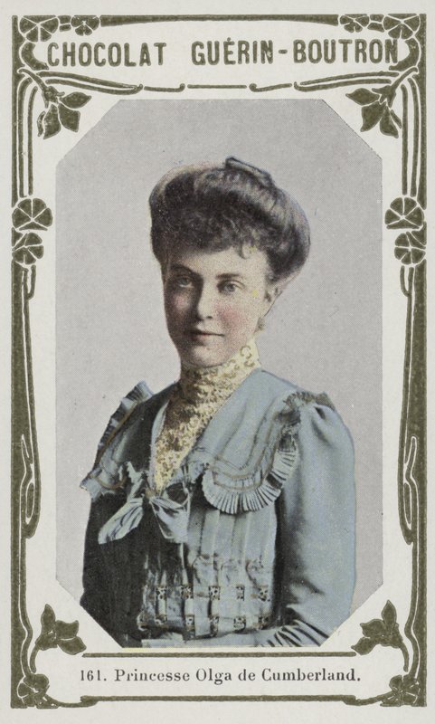 Princesa Olga de Cumberland (foto colorida) de French School