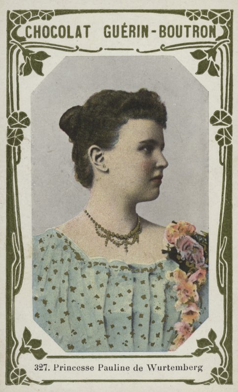 Princesa Paulina de Württemberg (foto colorida) de French School
