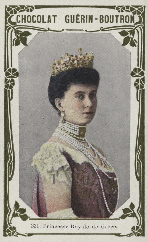 Princesa Real da Grécia (foto colorida) de French School