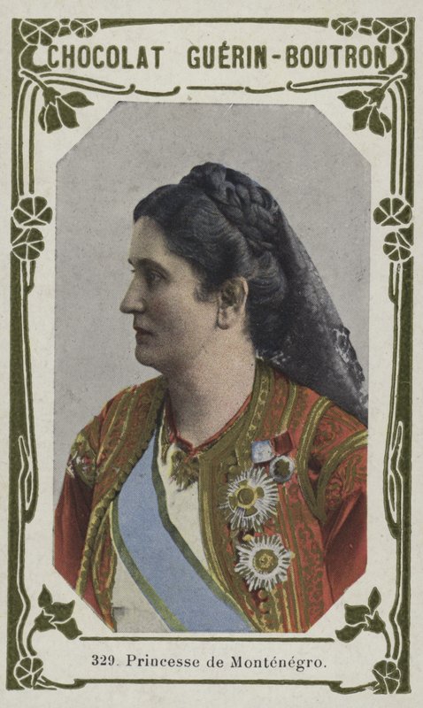 Princesa de Montenegro (foto colorida) de French School