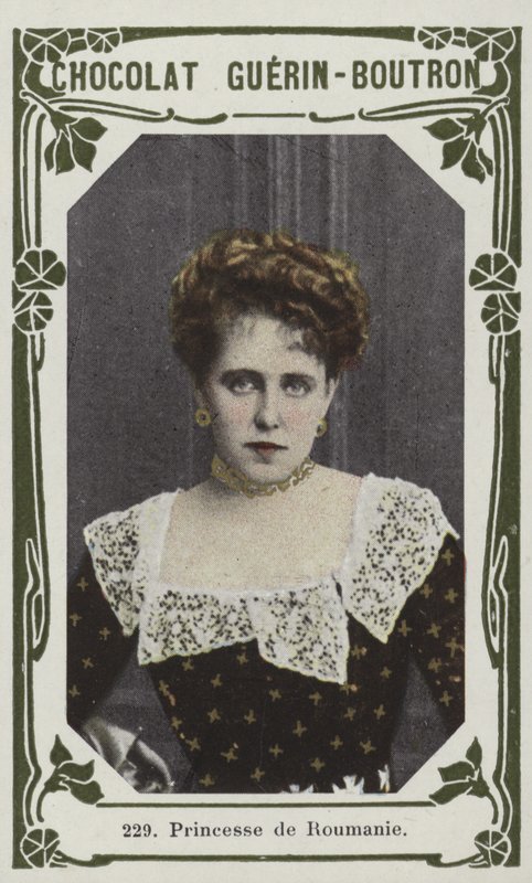 Princesa da Romênia (foto colorida) de French School
