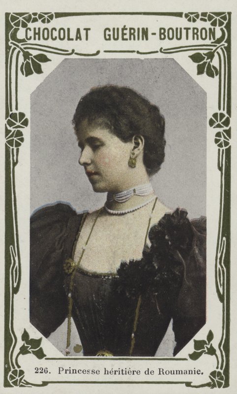 Princesa hereditária da Roménia (foto colorida) de French School