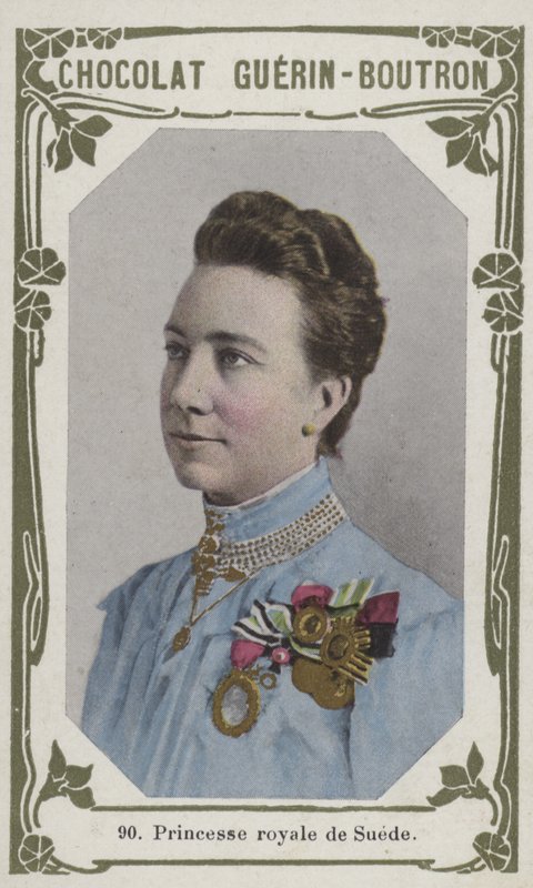 Princesa Real da Suécia (foto colorida) de French School