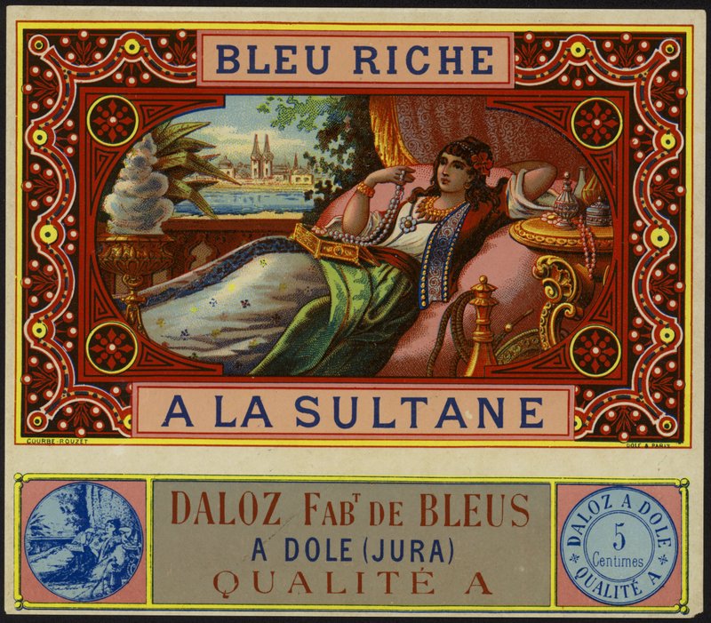 Rótulo do produto para Rich Blue Sultane de French School