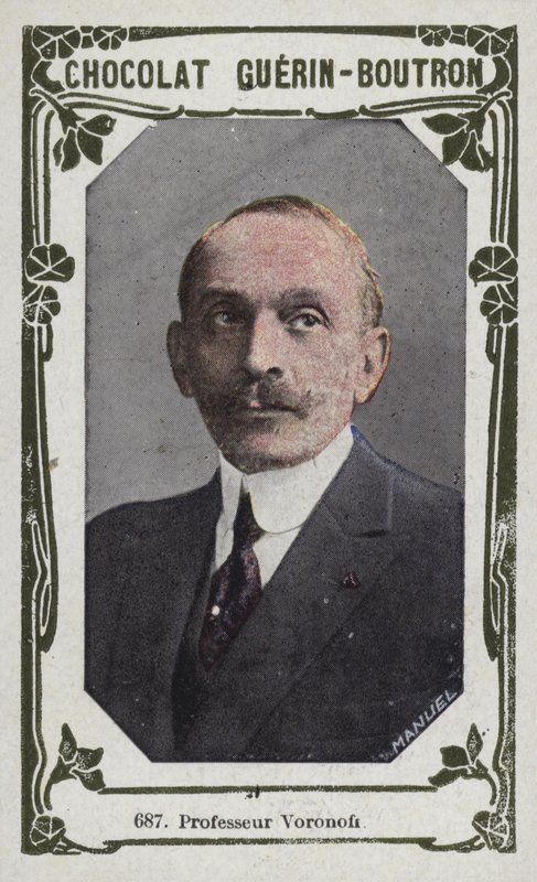 Professor Voronoff (foto colorida) de French School