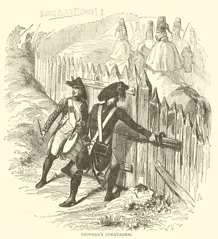 Stratagem de Provera (gravura) de French School