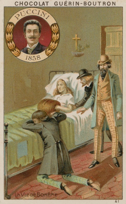 Puccini, a vida da Boêmia de French School
