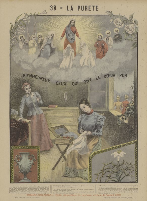 Pureza (cor litho) de French School