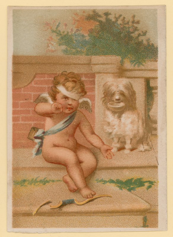 Putto jogando de French School