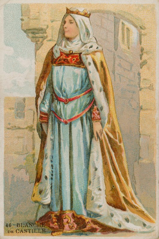 Rainha Blanche de Castela de French School