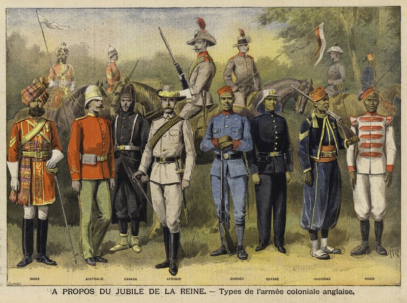 Jubileu de diamante da rainha Victorias, 1897 de French School