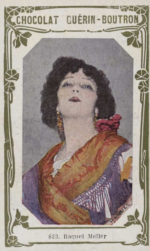Raquel Meller (foto colorida) de French School