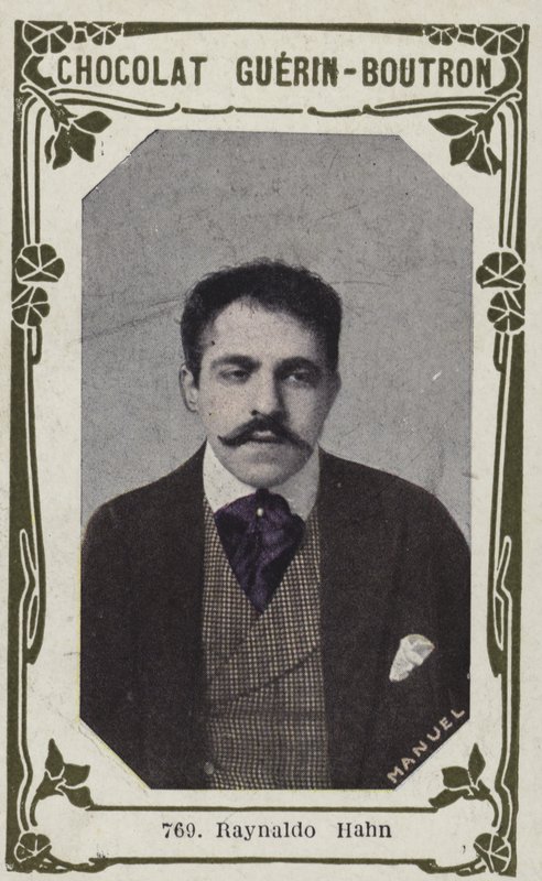 Raynaldo Hahn (foto colorida) de French School