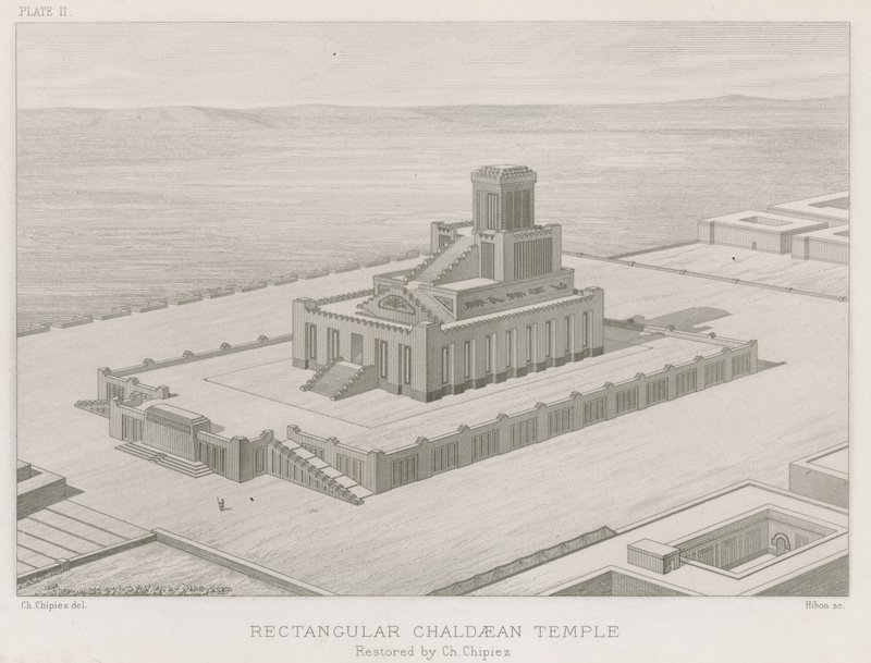 Templo Retangular Chaldaean de French School