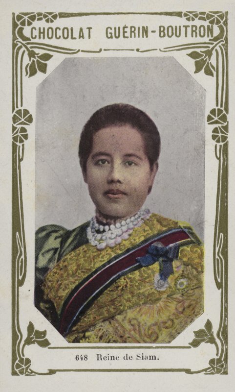 Rainha do Sião (foto colorida) de French School