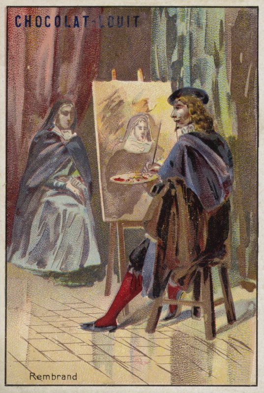 Rembrandt van Rijn, pintor holandês de French School