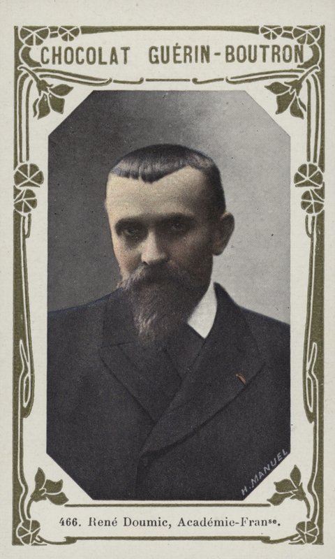 Rene Doumic, Academie-Francaise (foto colorida) de French School