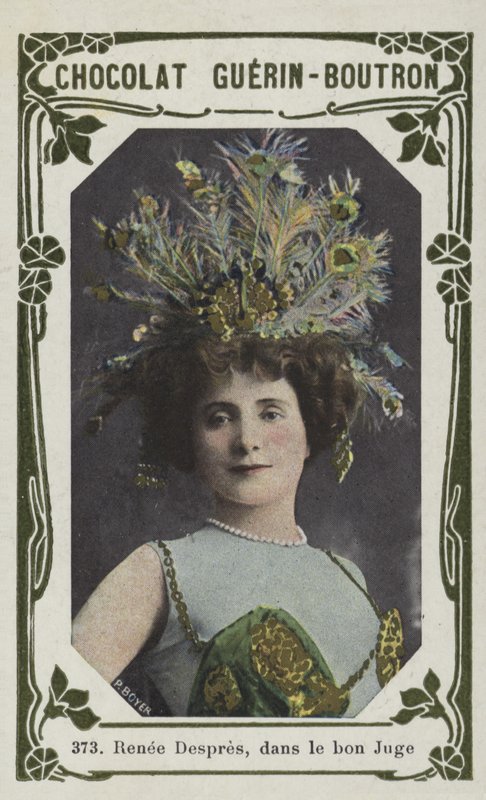 Renee Despres, no juiz certo (foto colorida) de French School