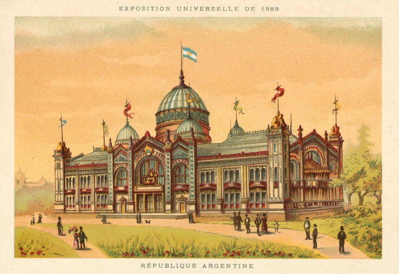 República da Argentina, Exposição Mundial de 1889, Paris de French School